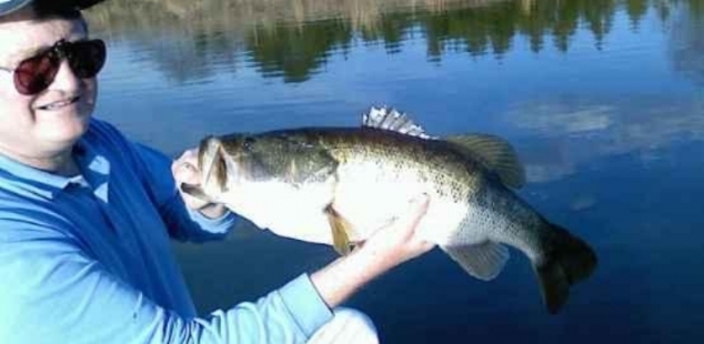 Another 10 pounder caught by Frank James at Longbranch Yates Place.